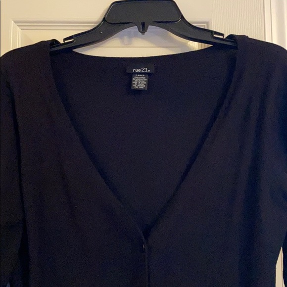 Rue21 Black Cardigan Sweater - Picture 4 of 4
